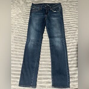 American Eagle Outfitters Indigo Straight Leg Jeans